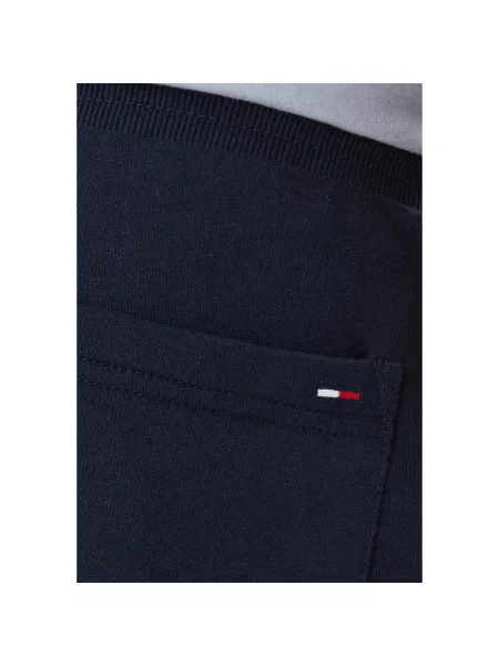 Tommy Jeans Kalhoty námořnická modř / jasně červená / bílá modré