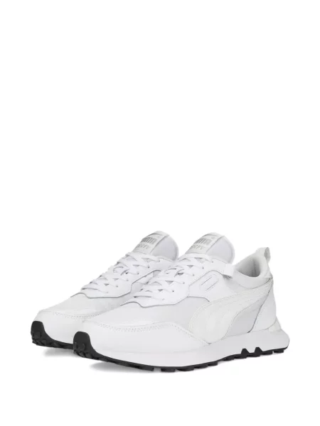 Sneakerși Puma Rider din piele alb