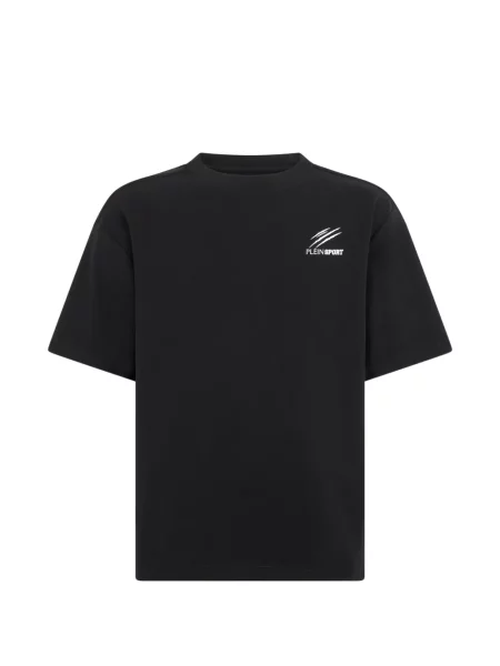 Tričko Plein Sport s kulatým výstřihem černé