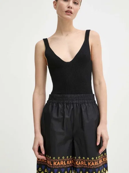 Kratke hlače Karl Lagerfeld črna