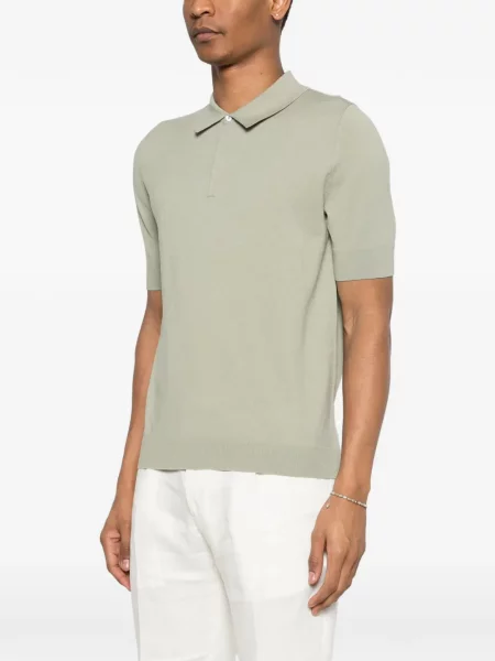 Tricou polo Boss scurt verde