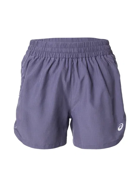 ASICS Sportske hlače NAGINO svijetlosiva / sivkasto mauve ljubičasta