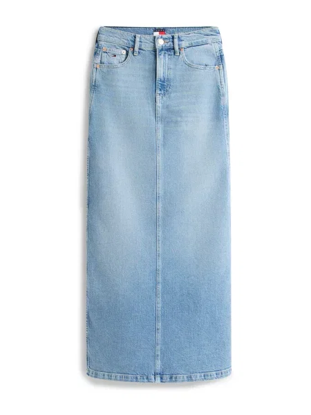 Tommy Jeans Fustă CLAIRE denim albastru