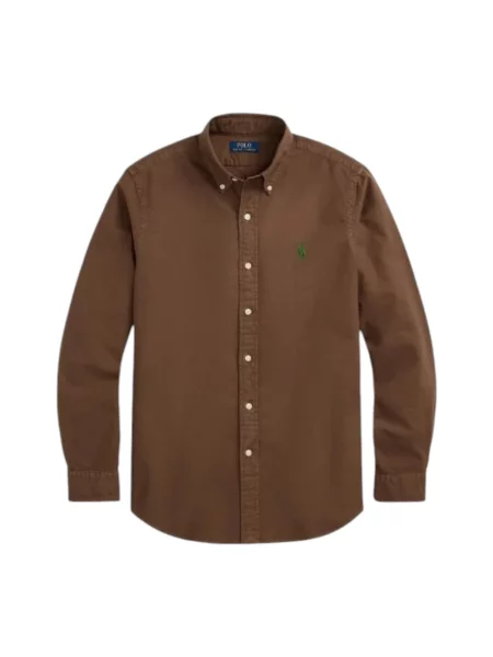 Koszula Ralph Lauren brązowa