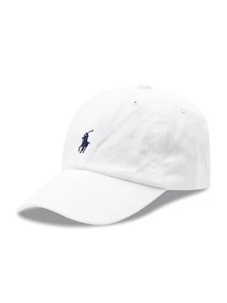 Klasična kapa Polo Ralph Lauren bijela