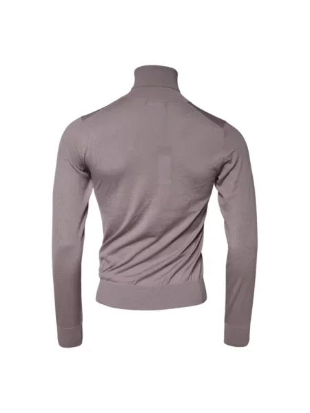 Sweter Dolce And Gabbana z kapturem brązowy