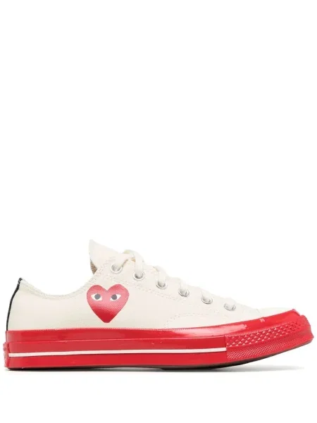 Sneakerși Comme Des Garçons Play X Converse roșu