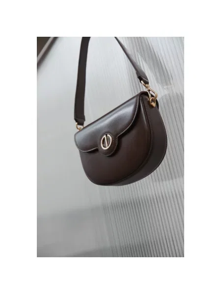 Шкіряна сумка Estro коричнева