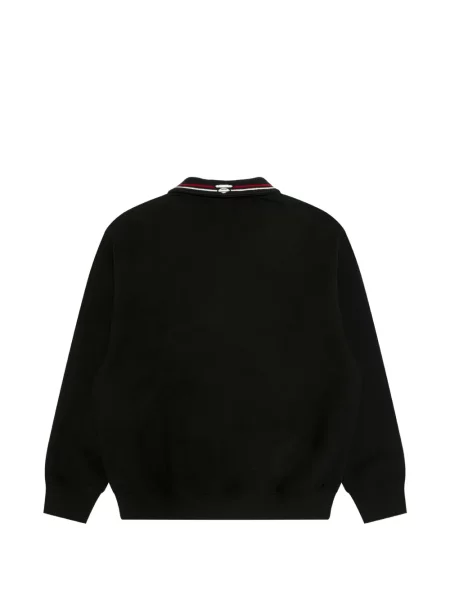 Hanorac cu fermoar Aape By A Bathing Ape cu broderie negru