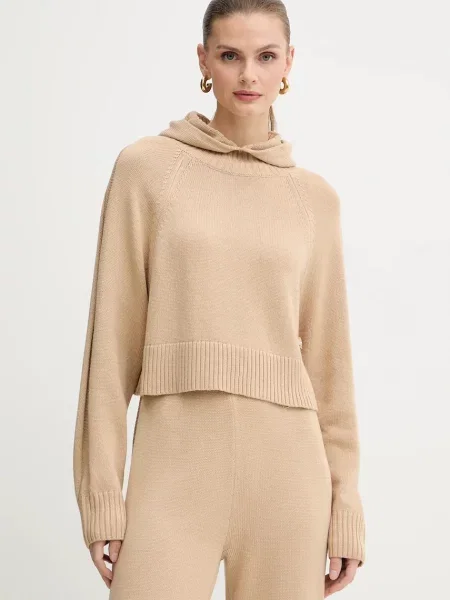 Armani Exchange pulover din amestec de lână light cu turtleneck verde