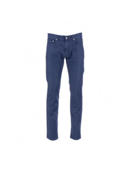 Skinny jeansy skinny Harmont & Blaine niebieskie