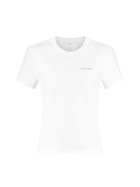 Calvin Klein Tričko šeříková bílá