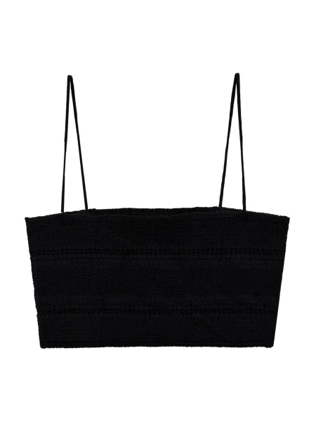 MANGO Top CHERRY' negru