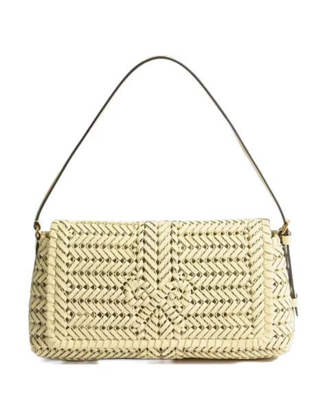 Kožna torbica Anya Hindmarch žuta