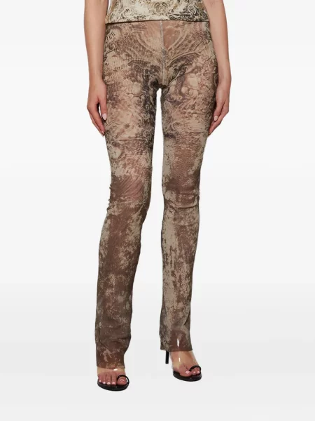 Pantaloni Jean Paul Gaultier cu imagine