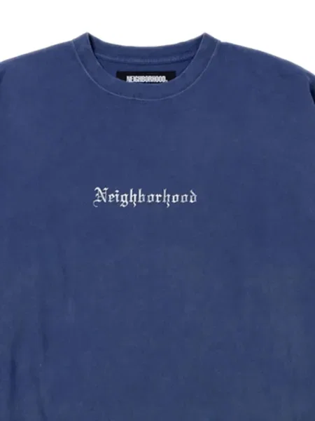 Μακρύς μπλούζα Neighborhood μπλε