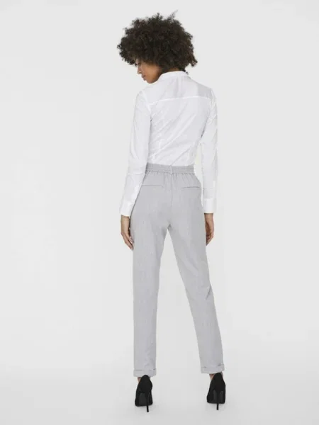 VERO MODA Nadrág Maya melír szürke