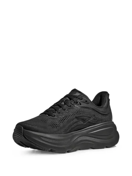 Sneakerși Hoka plasă chunky negru