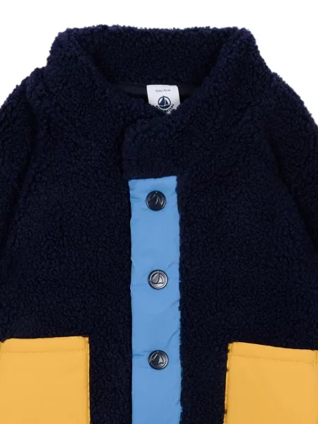 Kurtka dziecięca Petit Bateau niebieska