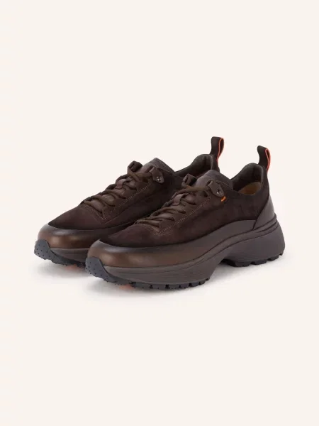 Santoni Sneakersy Easy Bounce braun