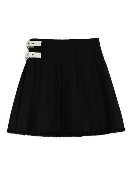 Fusta mini Jil Sander de lână negru