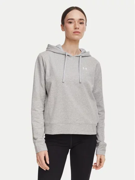 Under Armour Μπλούζα UA Sport Terry Ανοιχτό γκρι