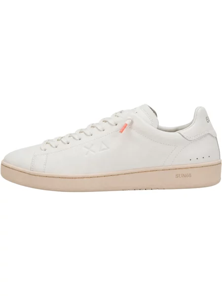 Pantofi Sun68 alb