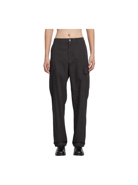 Spodnie cargo Burberry czarne