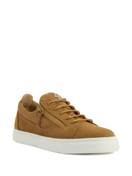 Sneakerși Giuseppe Zanotti Frankie din piele de căprioară