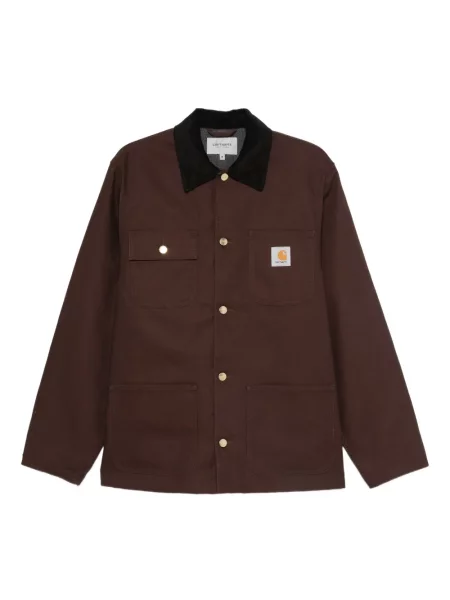 Kordbársony galléros dzseki Carhartt Wip barna