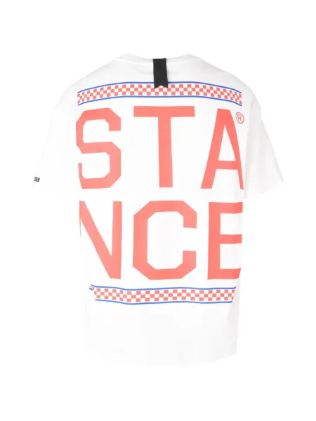 Tricou Stance cu imagine alb