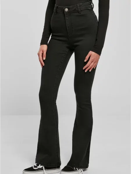 Pantaloni Urban Classics stretch negru