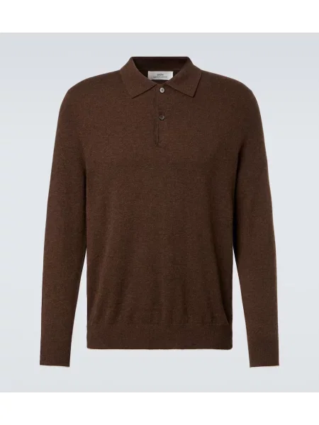 Pulover Arch4 din cașmir maro