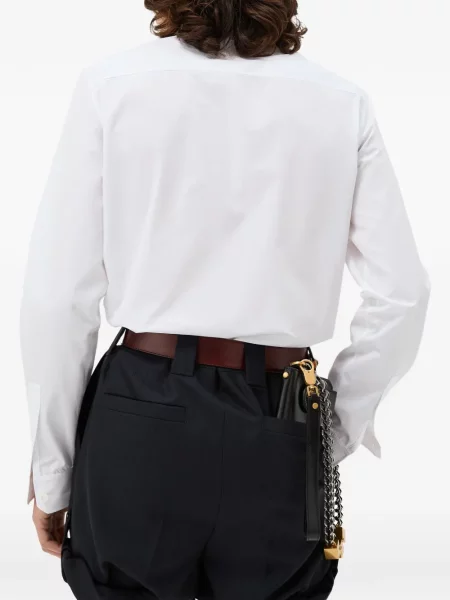 Cămașă Versace din poplin alb
