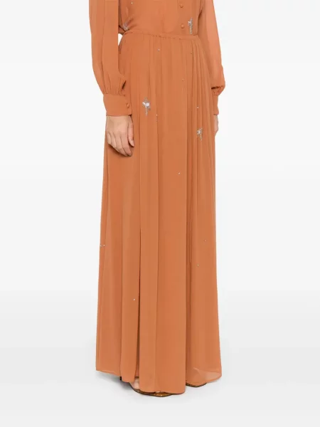 Fustă Forte_forte de cristal maro