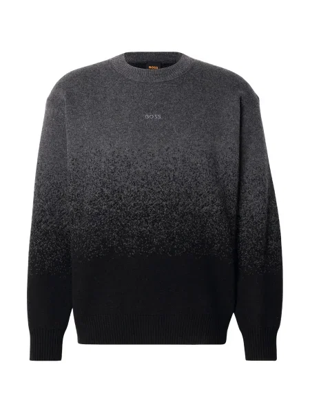BOSS Pulover Kalbrush črna