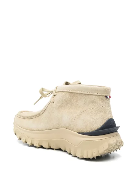 Botine Moncler din piele de căprioară