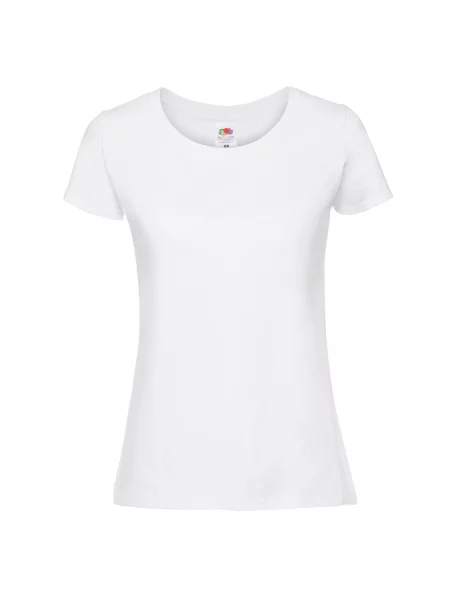 Koszulka Iconic Premium Ringspun Cotton T-shirt biała