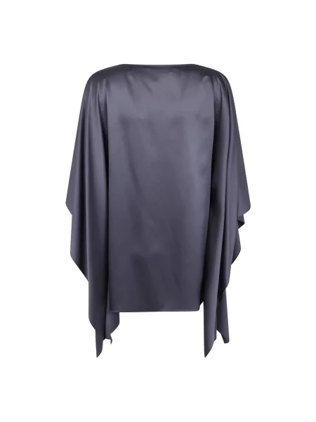 Bluzka Lanvin boho niebieska