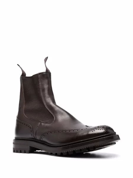 Botine chelsea Tricker's maro