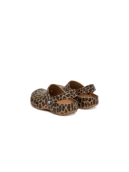 Natikače Crocs Classic Animal Clog smeđa