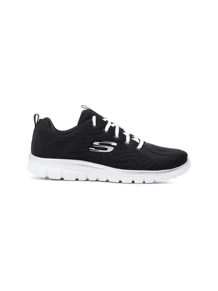 Sneakerși Skechers negru