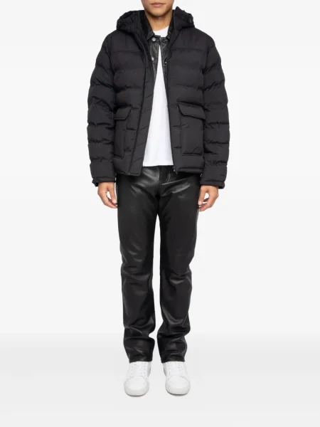 Geacă Zadig&voltaire cu glugă negru
