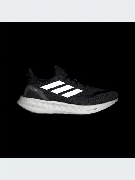 Переработанный кроссовки для бега Adidas для бега черные