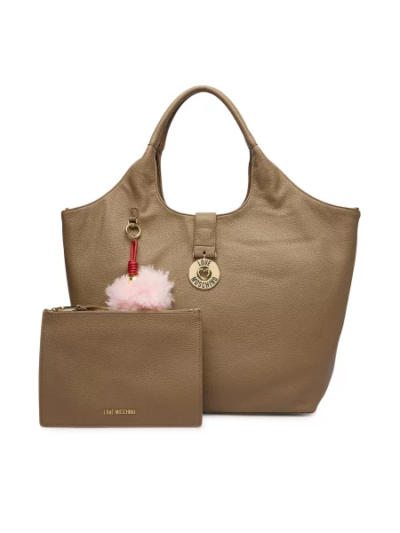 LOVE MOSCHINO Táska bézs