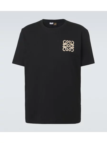 Tricou Loewe din jerseu negru