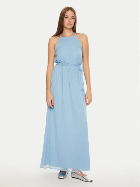 Vila Rochie cocktail Falia celest albastru