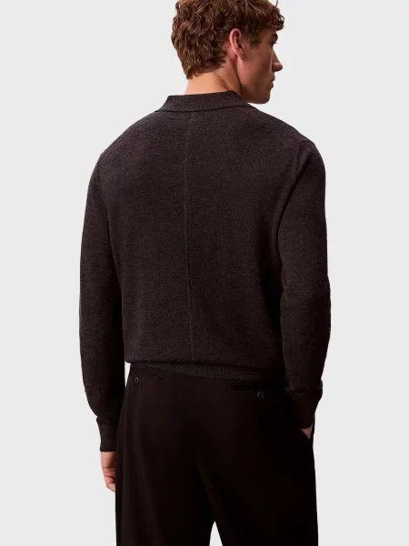Вовняний светр Calvin Klein сірий