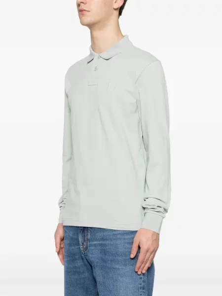 Polo Boss lung albastru