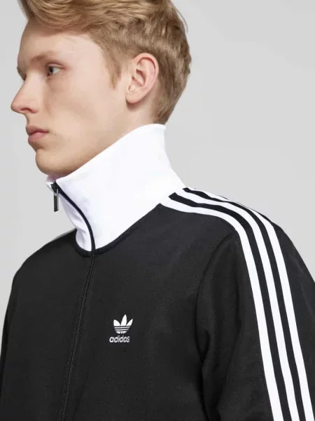 Bluza adidas Originals Adicolor Classics Beckenbauer Track Top Black/ White S czarna
